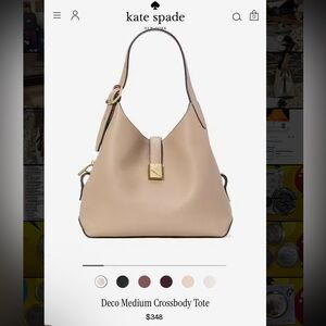 Kate Spade Tan Crossbody Tote